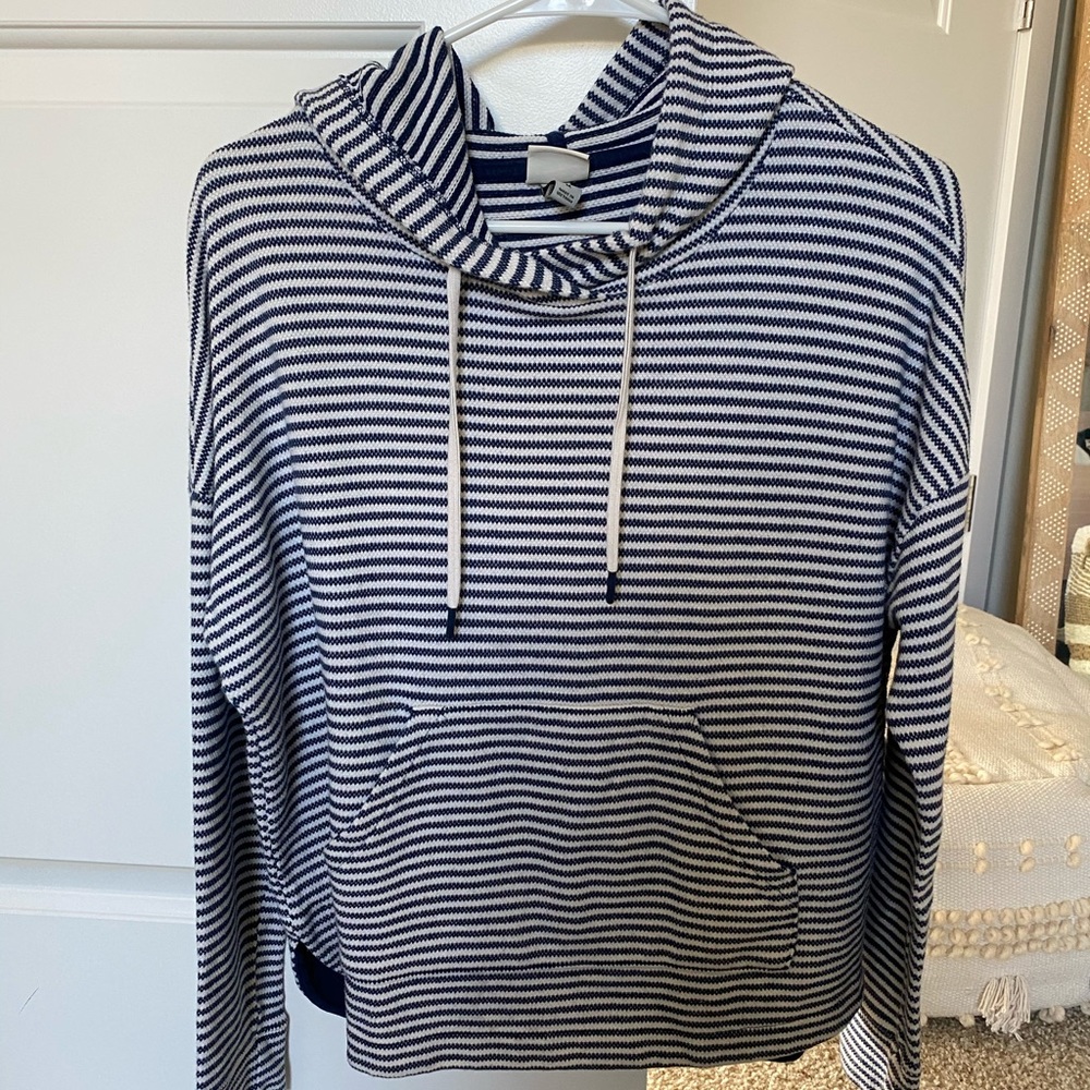 Striped hoodie